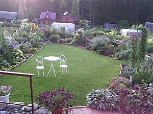 Высокие деревянные грядки