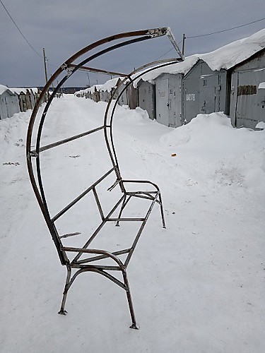 Навес для скамеек